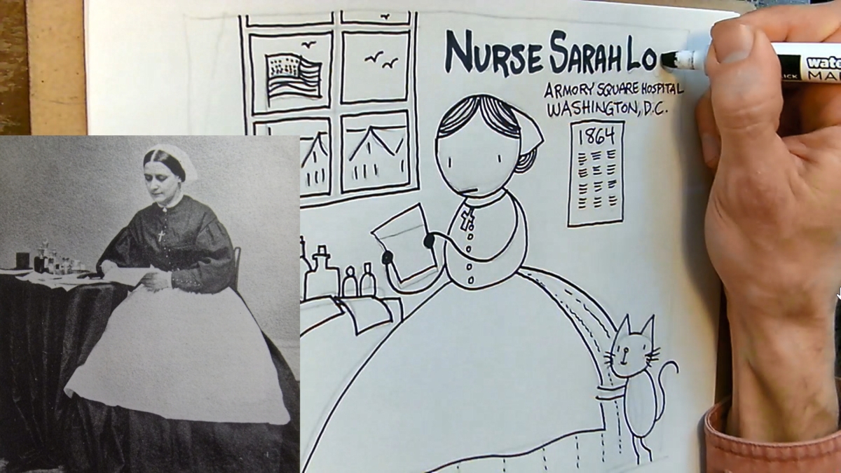 How to Draw Freeman Colby #3: Nurse Sarah Low