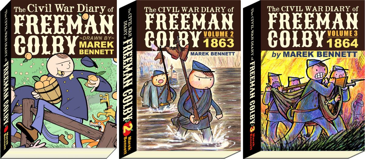 The Civil War Diary of Freeman Colby (Graphic Novel Series)