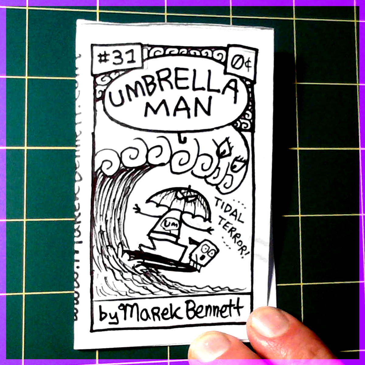 Umbrella Man™ #31 🌊☔ TIDAL TERROR!